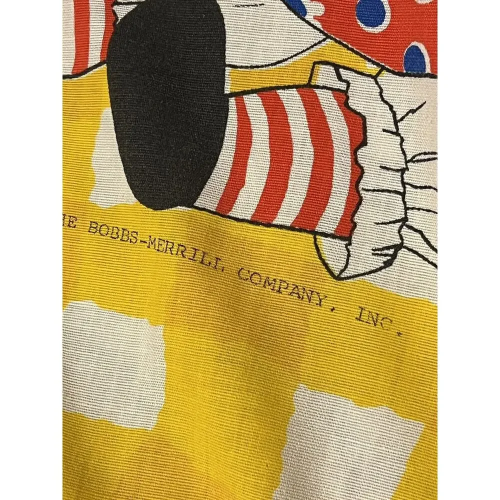 Vintage Raggedy Ann & Andy Bobbs Merrill Twin Bedspread Flat Sheet 70s READ